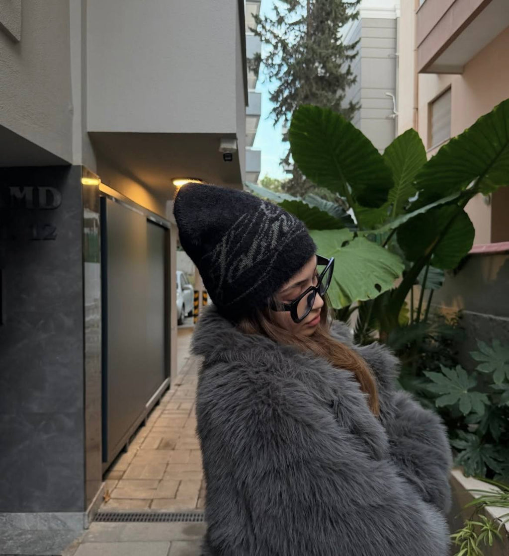 MILITARY MOHAIR BEANIE